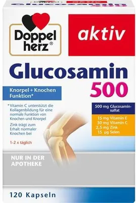 Obrázek produktu pro Doppelherz Glukosamin 500 kapslí 120 kapslí