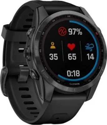 Image de Garmin fenix 7S Solar noir/ardoise