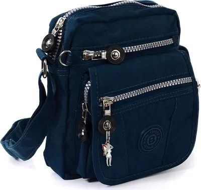Produktbild von Bag Street Nylon Tasche Damenhandtasche Herren blau navy OTJ215B