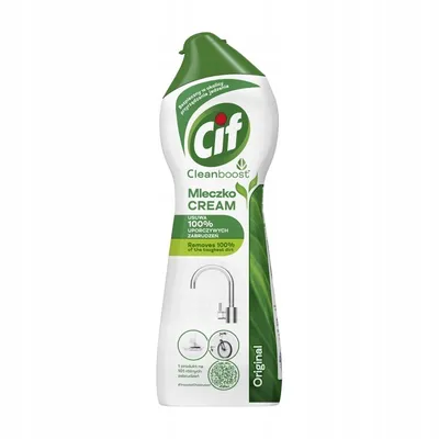 Zdjęcie produktu dla Cif Cleanboost Original Mleczko Do Czyszczenia Z Mikrokryształkami 300g