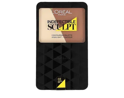 Produktbild von L'Oréal Indefectible Sculpt Contouring Palette 03 Mittel-Dunkel