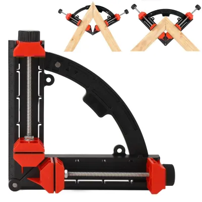 Immagine prodotto di Morsetto angolare regolabile per lavorazione del legno, con angolo regolabile da 30° a 90°