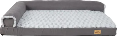 Produktbild von WISFOR Hundebett Orthopädisch Hundekissen Tierbett Katzenbett Hundekorb Schlafplatz, waschbar Bezug abnehmbar, 135 x 100 x 28 cm[Größe: XXL]
