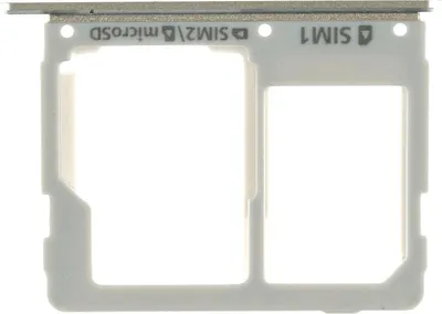 Produktbild von Simkarten Halter für Samsung Galasy A3 2016 (SM-A310F), Gold