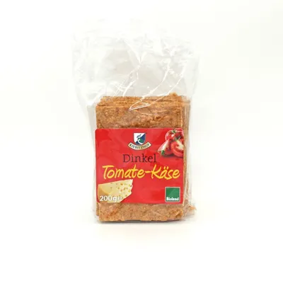 Produktbild von Dinkelknäcke - Tomate-Käse 200g