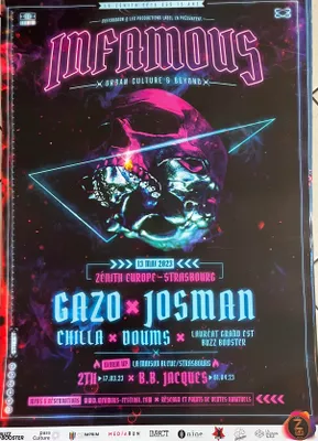 Image de Infamous - Gazo - Josman - AFFICHE / POSTER - 70x100cm