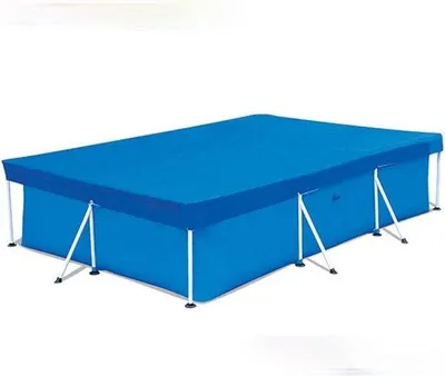 Productafbeelding van Famanu rechthoekige zwembaddekking - Regenbestendig, PE, 260 x 160 cm