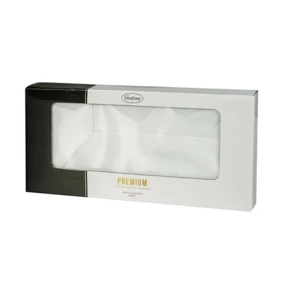 Zdjęcie produktu dla Eurofirany 371388, Prostokątny, Biały, Poliester, Bawełna, Bieżnik, 85 x 85 cm, 165 g