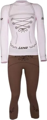 Produktbild von Lenz Unterwäsche Set Resi Funktionsbekleidung, pink/brown, Größe:M/L