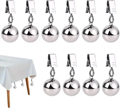 Produktbild von 10er Tischdeckenbeschwerer Schwer Metallkugel Outdoor Garten