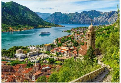 Image de Puzzle Castorland Kotor Monténégro 500 pièces coloré