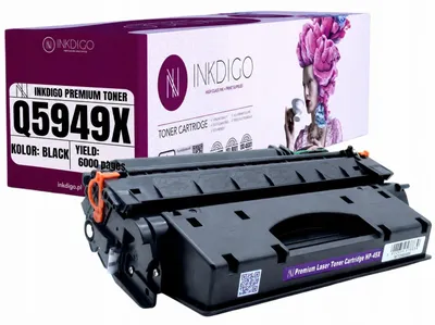 Produktbild von Inkdigo Toner Q5949X für HP LaserJet 1320, 1320N, 1320NW, 1320TN – Schwarz, 6000 Seiten,, KI-generiertes Bild