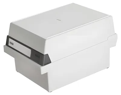 Obrázek produktu pro HAN 966-11 Kartotéka A6 na šířku, na 800 karet, světle šedá