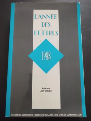 Image de L'année des lettres, 1988