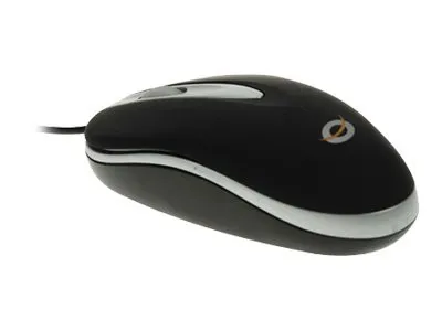 Produktbild von Conceptronic Optische USB Maus, Beidhändig, Optisch, USB Typ-A, 800 DPI, Schwarz, Grau