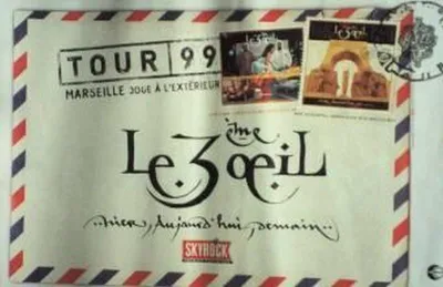 Zdjęcie produktu dla "Le 3ème œil" - Tour 99 - Plakat - 40x60 cm