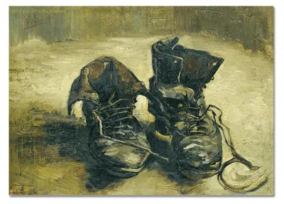 Image de Giallobus - Chaussures 2 - Vincent Van Gogh - 140L x 100l cm - Tableau - Verre acrylique