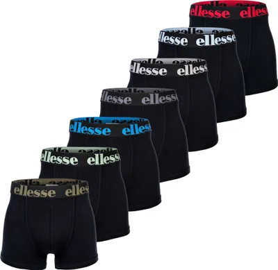 Produktbild von Ellesse entferne ich als Marke. Übersetzung: Boxershorts in 7er Pack. 7er Pack Boxerhosen