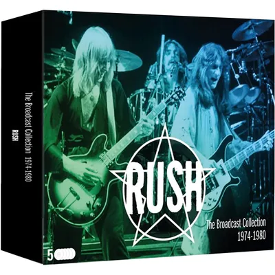 Produktbild von Rush The Broadcast Collection 1974-1980. 5 CDs.