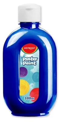 Produktbild von KEYROAD Plakatfarbe 300 ml, blau