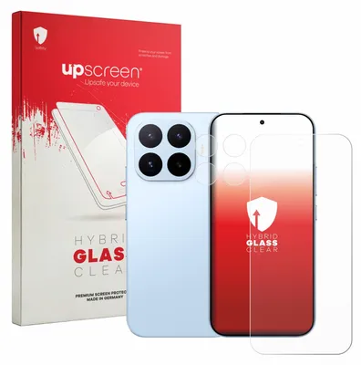 Produktbild von upscreen Schutzglas für Xiaomi 17T (Display+Kamera) Schutzfolie Panzer Folie Glas Display Schutz klar
