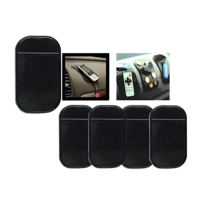 Produktbild von 5x Anti Rutsch Matte Pad Auto Kfz Gel Klebepad Armaturenbrett Konsole Handy Schlüssel Brille Münzen