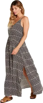 Produktbild von Rip Curl Damen Maxikleid IKAT GEO LONG DRESS, Größe:L, Farben:navy