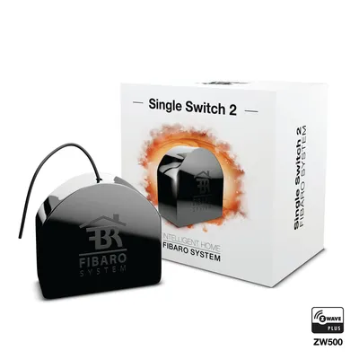 Produktbild von FIBARO - Z-Wave Relais Unterputzeinsatz 1,5 kW Gen5, FIBEFGS-213