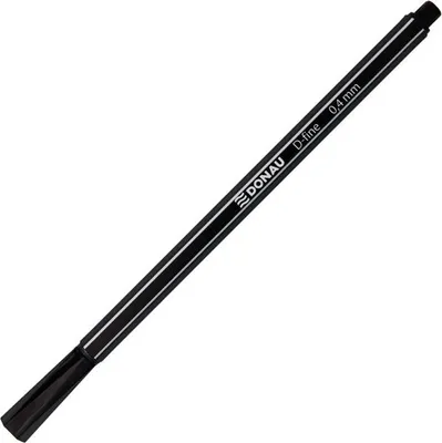 Produktbild von Feiner Filzstift, Donau, D-Fein, 0,4 Mm, Schwarz