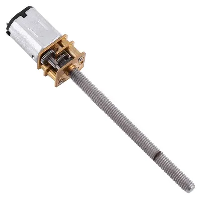 Schrittmotor 12V DC N20 40 U/min mit langer Spindel, Standard