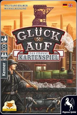 Produktbild von Pegasus Spiele 18232G - Glück Auf, Das große Kartenspiel