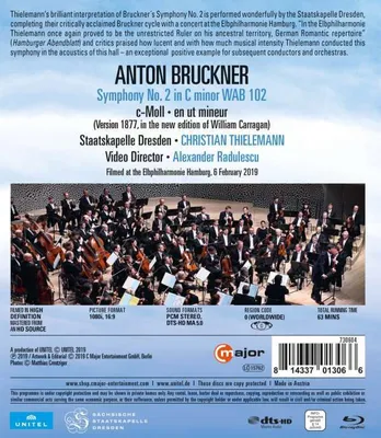 Produktbild von Thielemann, C: Bruckner: Sinfonie 2 [Blu-ray]
