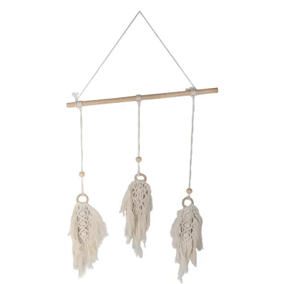 Obrázok produktu pre Ručne tkaný gobelín 45 x 90 cm – dekorácia v štýle boho do obývačky, spálne a jedálne, nástenná dekorácia, pozadie na fotenie a dekoratívny panel