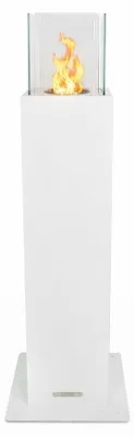 Obrázok produktu pre DIVINA FIRE DF95282, Voľne stojaci krb,etanol, Biela, Vonkajší, 2 - 2,5 h, 0,7 L