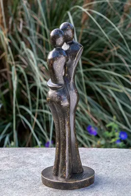 Produktbild von Bronze Figur Abstraktes Liebespaar