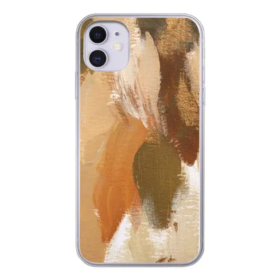 Obrázok produktu pre Kryt mobilného telefónu pre Apple iPhone 11 Farba - oranžová - zelená Silikónové mäkké puzdro
