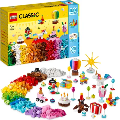Produktbild von LEGO Classic Creative Party Box 11029 (900 dílků)