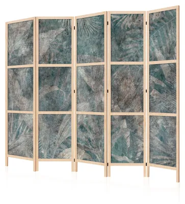 Image de LUMASOUL Paravent simple face, Séparation d'intérieur, Feuilles Japonais 10, 225x172 cm