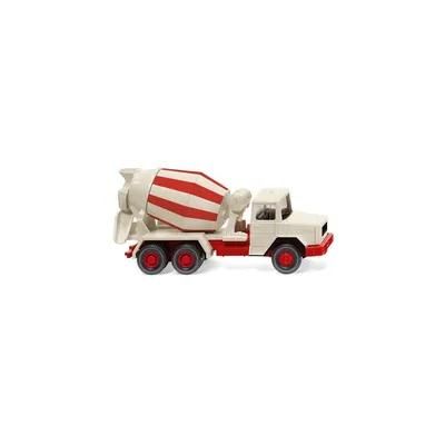 Image de Wiking - Bétonnière Magirus Deutz - blanc crème/rouge