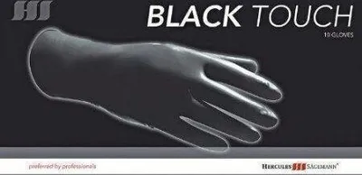 Zdjęcie produktu dla Hercules Sägemann - Rękawiczki Black Touch 10 szt.