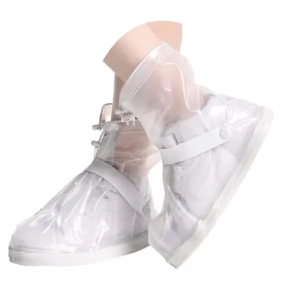 Image de Couvre-chaussures imperméables, réutilisables et à fermeture éclair