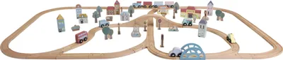 Produktbild von Little Dutch LD4487, Zug- & Schienen-Set, 3 Jahr(e), Holz, Mehrfarbig