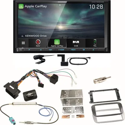 Produktbild von Kenwood DNX-7190DABS Android Auto Einbauset für Ford Focus Mondeo S-Max Galaxy
