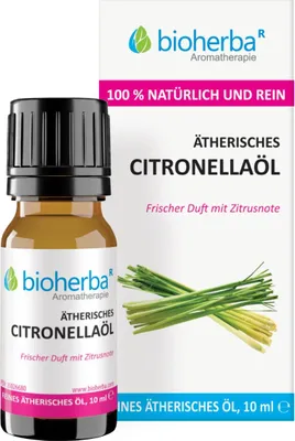 Obrázek produktu pro Esenciální olej citronela – 10 ml – Bioherba