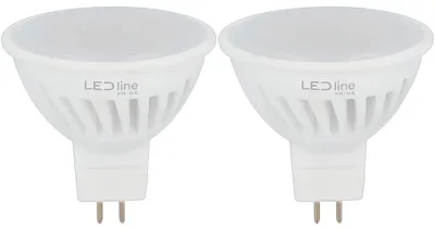 Produktbild von LED line PRIME LED Spot GU5.3 MR16 5W 600lm 12V 2 Stück