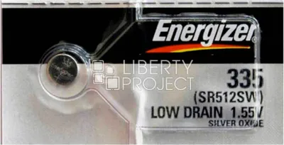 Image de Energizer Silver Oxide 335 Bl1 One Size
