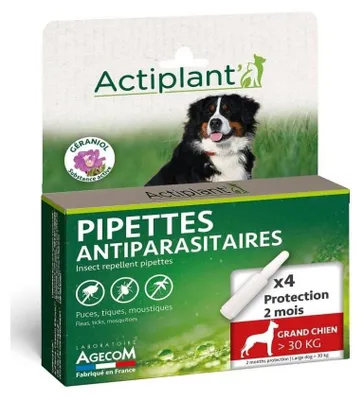 Produktbild von Actiplant Pipetten – Große Hunde L 30 kg –