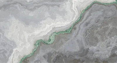 Produktbild von Tadessi Fototapete | Marmor | 5.00 m x 2.70 m | Grün | Grau | Wandbild | Digitaldruck