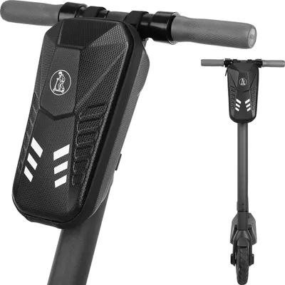 Produktbild von E-Scooter Fronttasche - Lenkertasche 3L - Wasserdichte Hartschale - Aufbewahrungstasche 29x14x11 cm