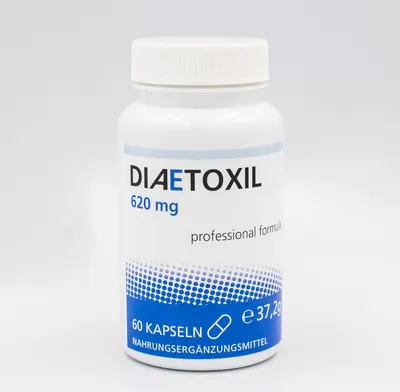 Produktbild von DIAETOXIL | 60 Kapseln | Professional formula 620 mg